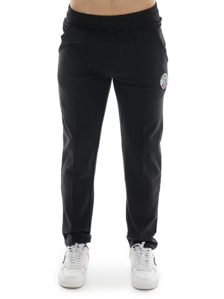 Bluza z z kieszeń na co dzień na siłownię czarna