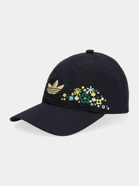 Καπέλο του μπέιζμπολ adidas Originals Liberty μαύρο