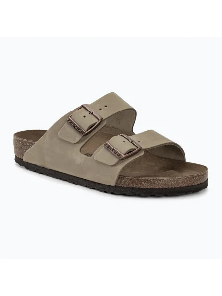 Tenisky Birkenstock z nubuku hnedá