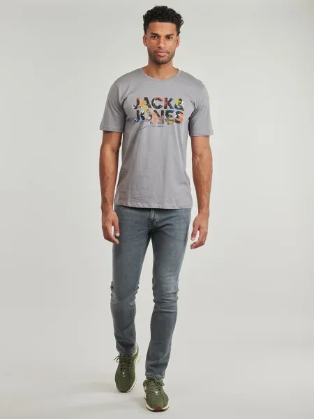 Džínsy Jack & Jones sivá
