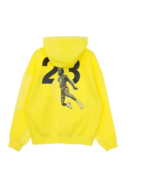 Bluza z kapturem Jordan żółta