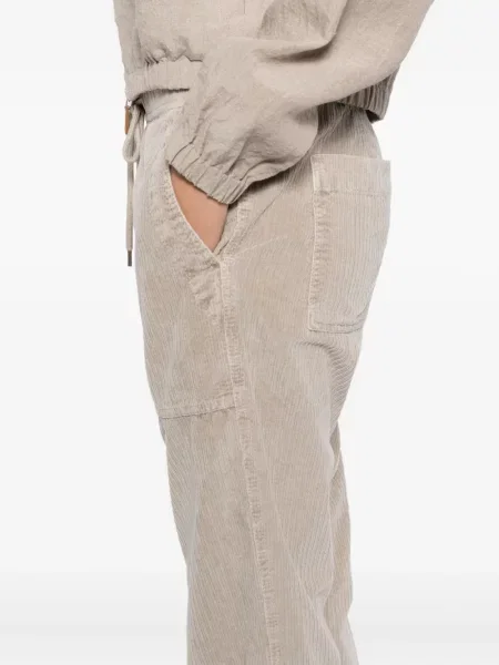 Pantaloni James Perse de catifea cord