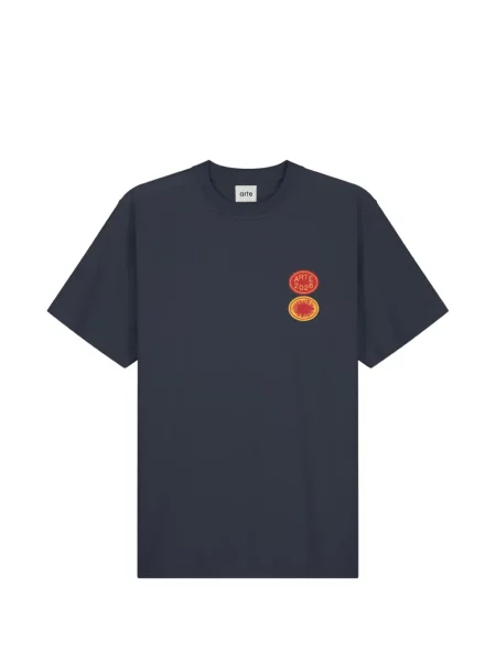 Tricou Arte Antwerp cu imagine albastru