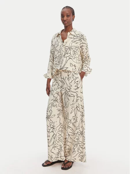 Seafolly Srajca Hothouse Flowers Écru