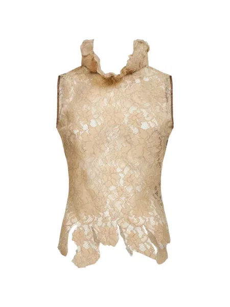 Bluza Giuseppe Di Morabito s volanima s čipkom