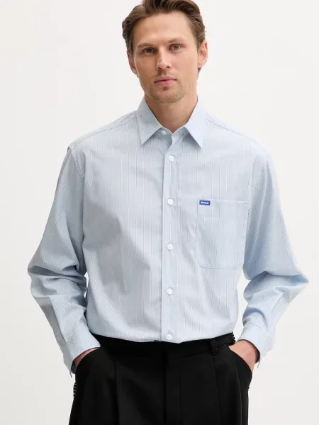 HUGO Blue srajca Ebalto modra