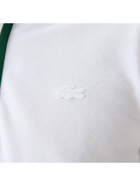Поло Lacoste белое