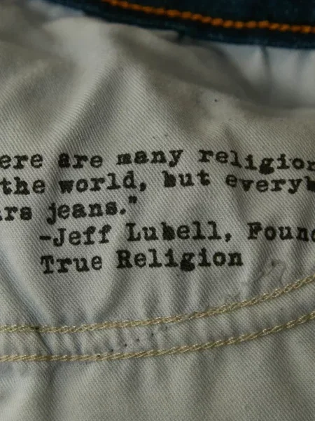 Blugi True Religion albastru