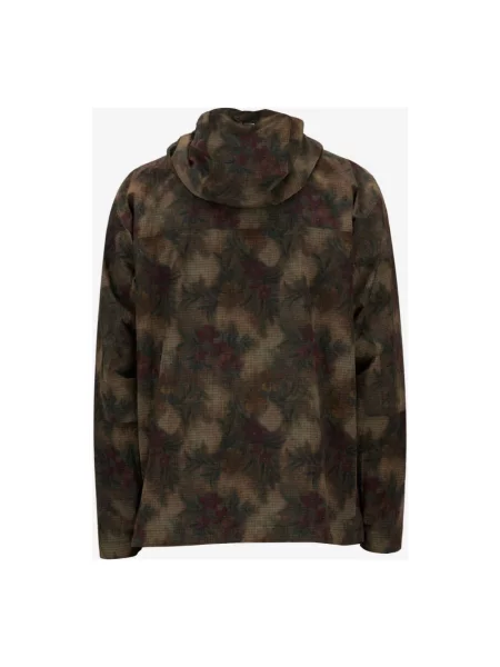 Parka Herno w tropikalny nadruk