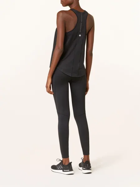 Běžecké tílko tank top ASICS Road Tank performance black černé