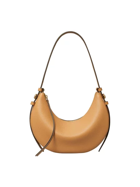 Torebka Tory Burch skórzana beżowa
