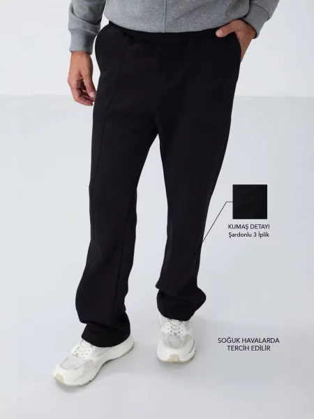 Tommy Life Športne hlače Jogginghose' črna