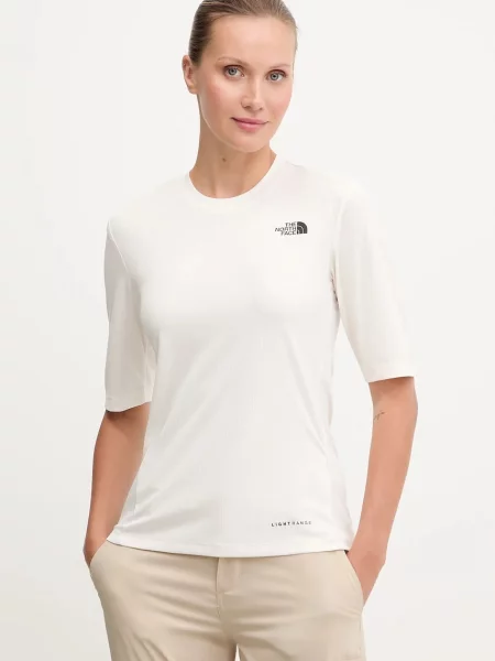 Спортна тениска The North Face Shadow дамска бежово