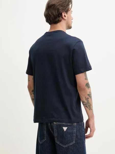 Футболка Guess Jeans однотонна синій
