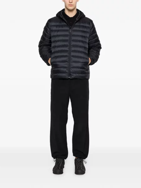 Geacă Canada Goose cu glugă negru