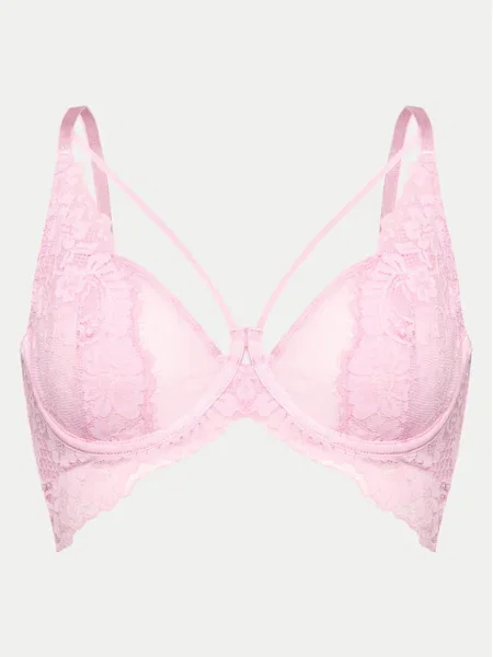 Hunkemöller Сутиен с банели Milaan розов