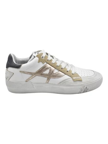 Sneakersy Ash skórzane białe