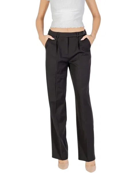 Poslovne hlače Only črna