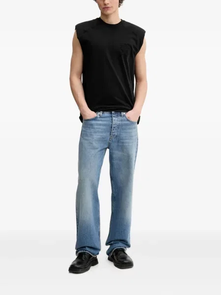 Vestă Bluemarble cu broderie negru