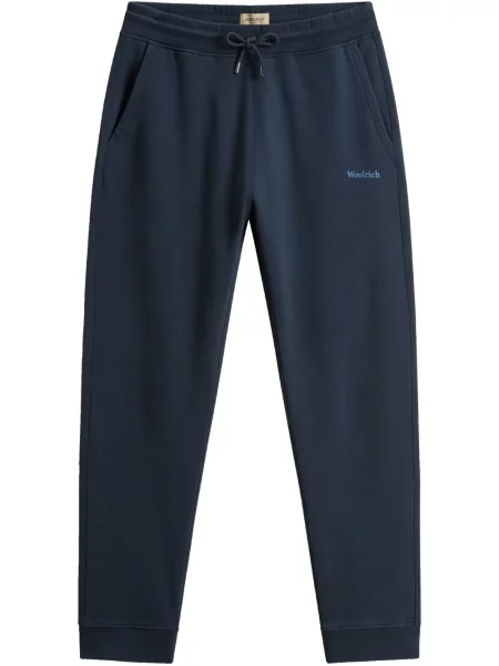 Pantaloni Woolrich albastru