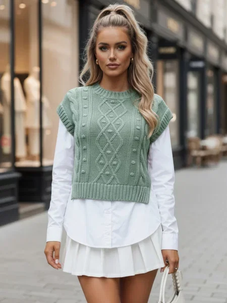 Vestă Dstreet kaki