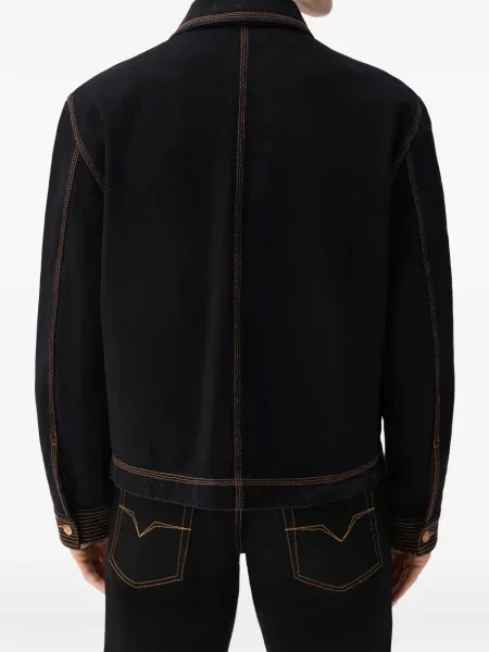 Geacă de blugi Versace negru