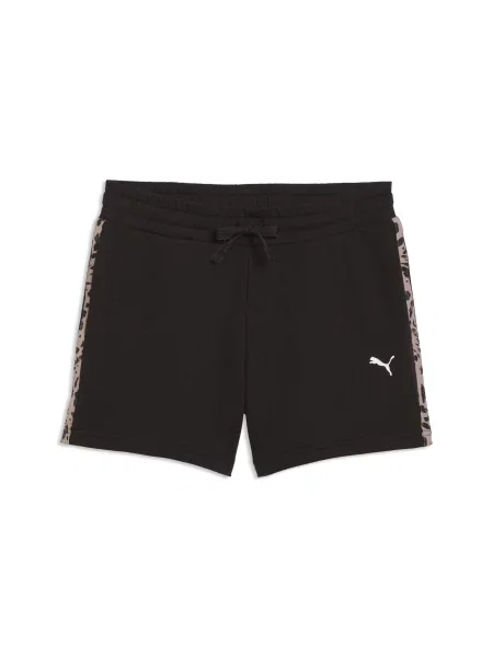 PUMA szorty Essentials 5" ze zwierzęcym nadrukiem Akcesoria S czarny