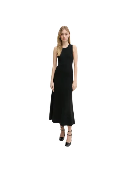 Sukienka maxi Moschino czarna