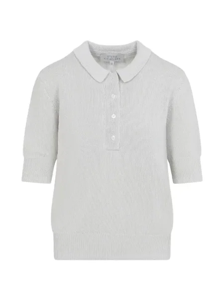 Tricou polo Studio Nicholson gri