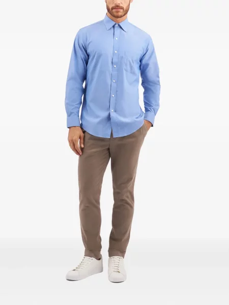Lung cămașă Brooks Brothers albastru
