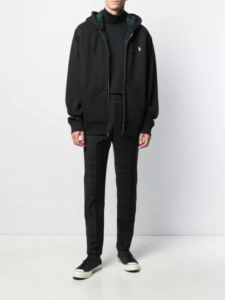Dlouhé tričko s dlouhým rukávem Polo Ralph Lauren černé