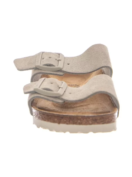 Trampki Birkenstock skórzane beżowe