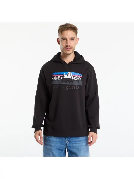 Φούτερ Patagonia Fitz Roy Foothills Daily Hoody Black XL μαύρο