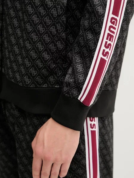 Свитер Guess с капюшоном черный
