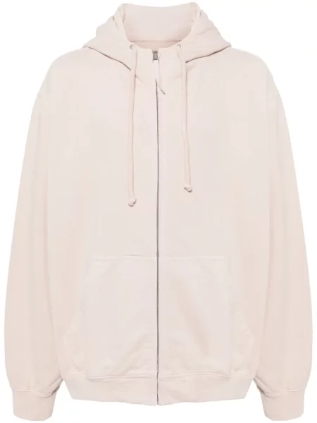 Суичър с качулка Maison Margiela бродиран розово