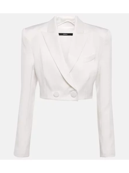 Satenast blazer Alex Perry bela
