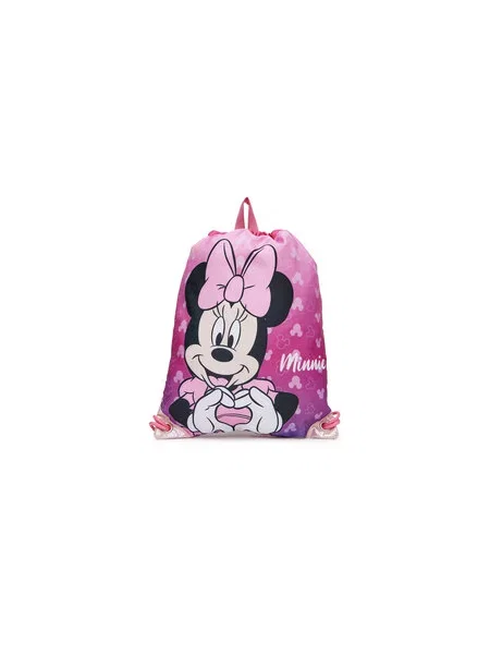 Vak na stahovací šňůrky Mickey&Friends růžový