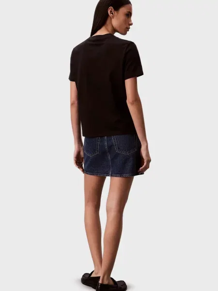 Класична футболка Calvin Klein Jeans чорна