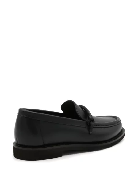 Pantofi loafer Brunello Cucinelli din piele negru