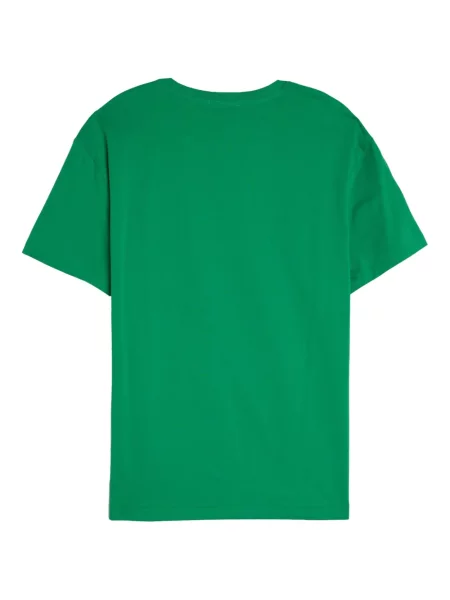 Haftowane сhinosy Polo Ralph Lauren z twillu do biegania niebieskie