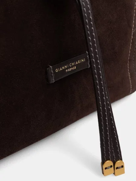 Замшевая сумка Gianni Chiarini