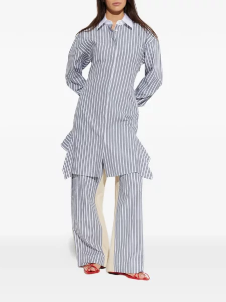 Csíkos ingruha Stella Mccartney szürke