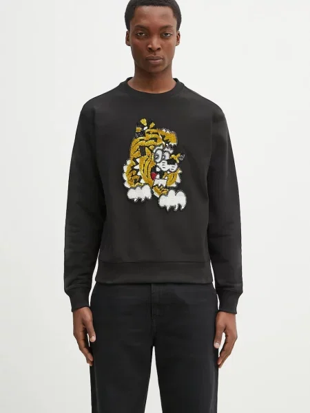 Kenzo hanorac de x Verdy cu imprimeu negru