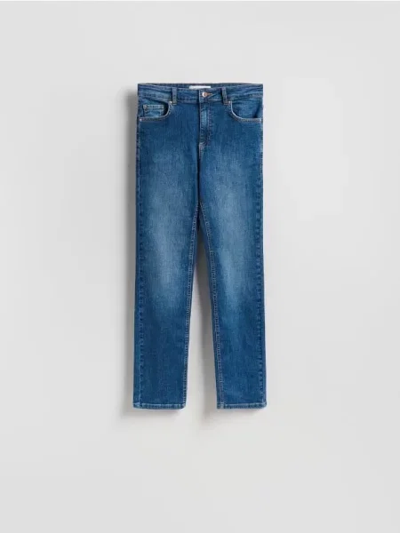 Reserved Blugi boyfriend bleumarin