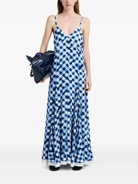 Rochie maxi Proenza Schouler de costum albastru
