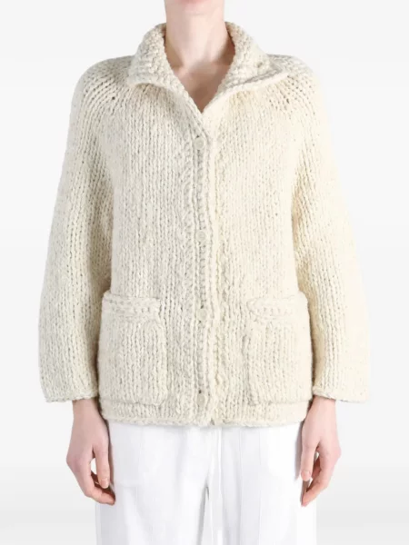 Cardigan Casey Casey tricotate chunky
