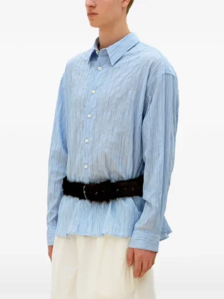 Koszula Coor w paski niebieska