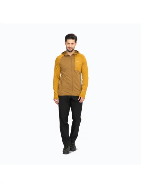 Bluza trekkingowa Birger Hoodie brązowa