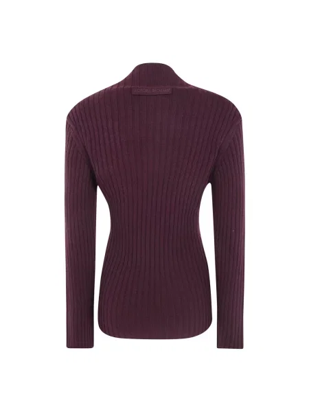 Sweter Victoria Beckham czerwony
