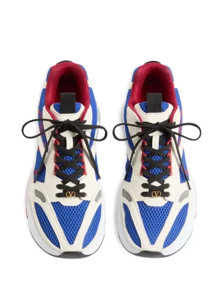 Szarvasbőr sneaker Valentino Garavani kék